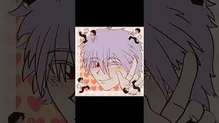 Neon Genesis Evangelion Kawoshin Kaworu and Shinji Fan Animation #evangelion #animation #meme