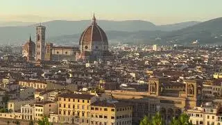 One Minute Tours: Florence, Italy. View from Piazzale Michelangelo