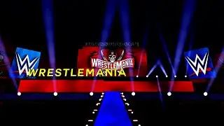 WWE WrestleMania 37 Opening Pyro Animation
