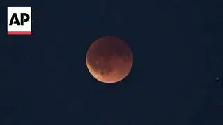 Watch the blood moon during total lunar eclipse over Israel, Iraq and Dubai