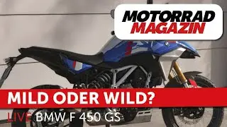 EICMA LIVE BMW F 450 GS – Wieviel Gelände steckt in der kleinen GS?