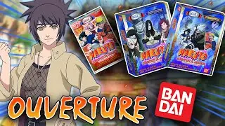 L'UNBOXING DE LA NOSTALIE : OUVERTURE NARUTO BANDAI DECK SERIE 2 + 1 BOOSTER SERIE 1 EN FRANCAIS !