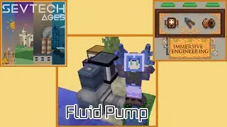 Immersive Engineering Fluid Pump in SevTech