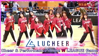 チアドラ OG LUCHEER  in the W LEAGUE game