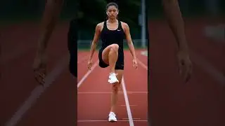 Разминка перед пробежкой 🏃&zwj;♀️ | Начните пробежку с энергией! #шорты #музыкадлябега #мотивация #му...