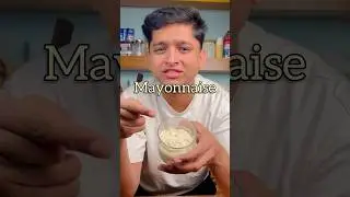 Make mayonnaise with only two ingredients!!