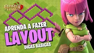 CRIE O SEU LAYOUT CV6 NO CLASH OF CLANS