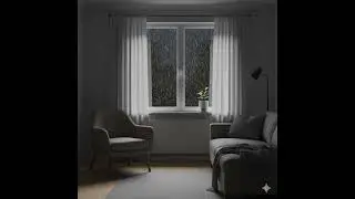 Deep Sleep  Heavy Rain Sounds  Black Screen ASMR