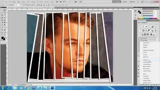 Tutorial on creating a vertical panel Collage in photoshop