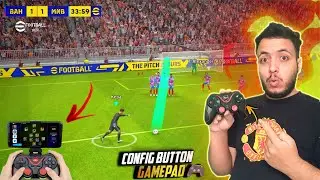 How To Play eFootBall 2024 Mobile with the GamePad Config || Pes 24 Gamepad X3 joystick