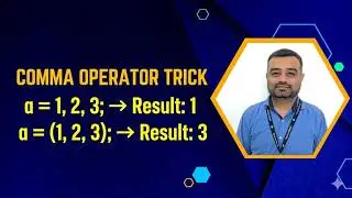 The Comma Operator in C: Precedence, Parentheses, and Common Pitfalls
