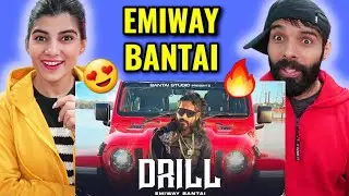 EMIWAY - DRILL (OFFICIAL MUSIC VIDEO) | EMIWAY BANTAI REACTION !!