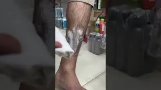 Nair Hair Remover Spray and Cream Test #shorts #hairremoval #asmrskincare