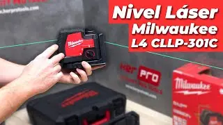 Así es el Nivel Láser Milwaukee L4 CLLP-301C | Ferretería San Diego