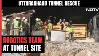 Uttarkashi Tunnel Collapse: Robotics Team Reaches Uttarakhand Tunnel, Pipe Installed To Supply Food