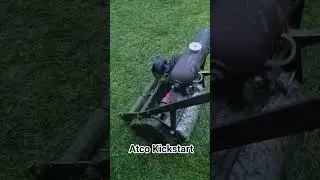 Atco kickstart Mower #engine #automobile #stationaryengine #repair