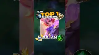 Top global julian with 76% winrate s39 build #mobilelegends #mlbb #jinplays #mlbbcreatorcamp