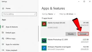 How to uninstall adobe acrobat | Delete adobe Acrobat