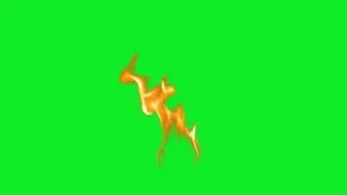 Torch Windy 02   Green Screen Green Screen Chroma