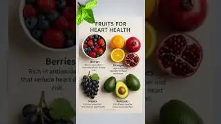 Eat Smart, Keep Your Heart Strong 💪💓#HeartHealthyFoods #HealthyHeart #NutritionTips #EatForYourHeart