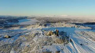 Tydal, Januardag p&aring; Gr&aring;sida
