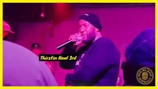 Underground secret show @ThirstinHowlThe3rd and Lo-Life family #hiphop  #rapper 