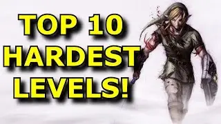 TOP 10 Hardest Levels in Gaming!