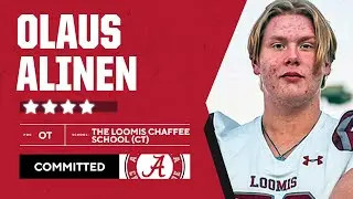 4-star OT Olaus Alinen COMMITS to Alabama [REVEAL + ANALYSIS] | CBS Sports HQ