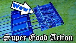 Crazy Bridge Mod for Lower Action | DIY Bass Build Part 21