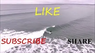 Surfing Atlantic Ocean 4k North Mayo Ireland Mavic 2 zoom drone footage march 2019