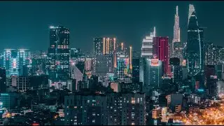 SAIGON, HO CHI MINH CITY, VIETNAM FLYCAM SKYLINE DRONE | THE POLITICAL, ECONOMIC & CULTURAL CENTER