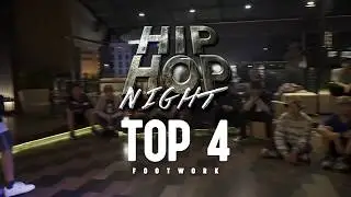 EL FLAVIKO VS ROUND ROC | Top 4 Footwork | Hip Hop Night