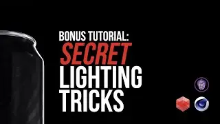 Cinema4D Basics - The Complete Beginners Guide to: SECRET lighting tricks with Redshift