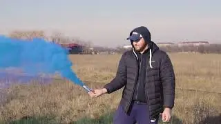 SMOKE CRACKER TEST - COLORED SMOKE / PYROTECHNICS / #fireworks #firecracker #pyro #explosion #smo...