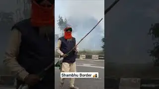📍Shambhu Border | Kisan Andolan #shorts #shambhu #farmer #kisanandolan