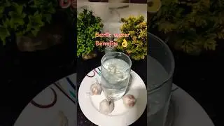 Garlic water #weight loss #Garlic water benefits #reduce fat #ytshorts #shorts video