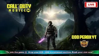 Perox Live Session &mdash; BR Focus Mode. #codmbr  #callofduty #codmobile #mobilegaming