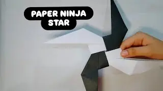 How to Make Easy Paper Ninja Star | Easy Paper Crafts | Craft Ideas