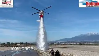 Helitak Fire Fighting Equipment FT4500 Black Hawk Fire Tank - FAA Evaluation Flight Tests