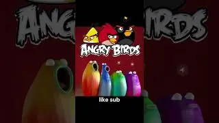 Angry Birds Theme - Blob Opera #shorts #song