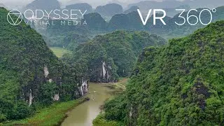 Tam Cốc Việt Nam Virtual Tour VR 360&deg; Travel Experience Vietnam Adventure Temples Nature Tam Coc