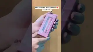 Unboxing nykaa order Guess what?😳❤#nykaaunboxing #dotandkey#dotandkeylipbalm#ugccreator#skincare#fy