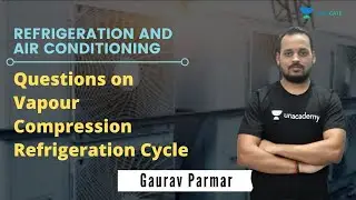 Questions on Volumetric Efficiency of Reciprocating Compressor | RAC | GATE/ESE 2021 | Gaurav Parmar