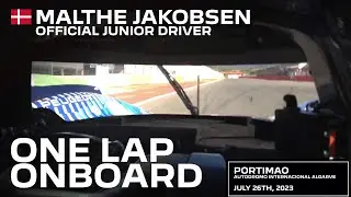 One lap with our official junior driver Malthe Jakobsen