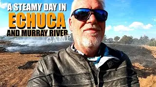 Motorbike ride to Echuca & camping by the Murray River....when I find it!