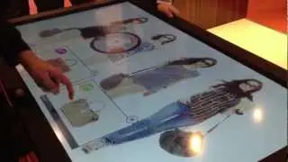 Phillips Touch Table at ISE2013