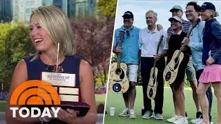 Dylan Dreyer&rsquo;s team wins Bottoms Up charity golf tournament