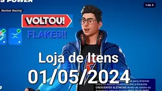 ( VOLTOU FLAKES!! ) Loja de Itens Atualizada (01/05/2024) - Fortnite