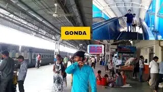 Gonda Railway junction, journey uttarpradesh India