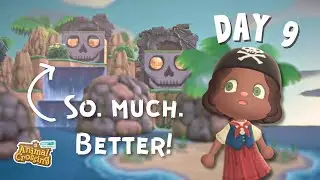DAY 9: Build Improvements + Making ANOTHER Ship | 14-Day CHALLENGE // Animal Crossing New Horizons